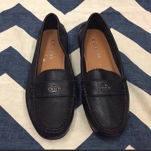 NWOB Coach odette black loafers